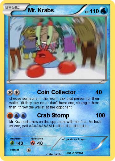 Pokemon Mr. Krabs