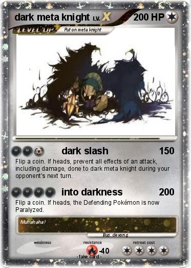 Pokemon dark meta knight