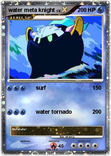 Pokemon water meta knight