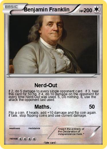 Pokemon Benjamin Franklin Pokemon Benjamin Franklin