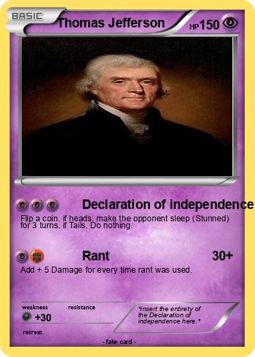 Pokemon Thomas Jefferson