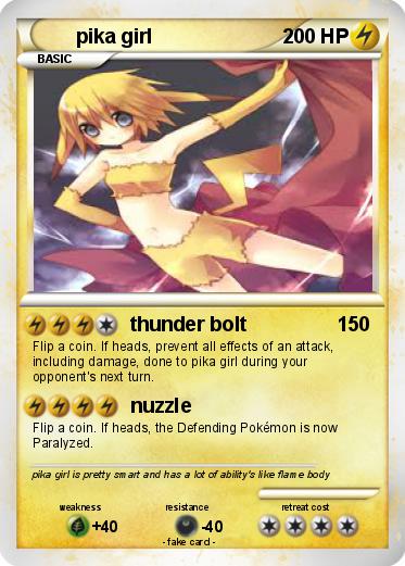 Pokemon pika girl