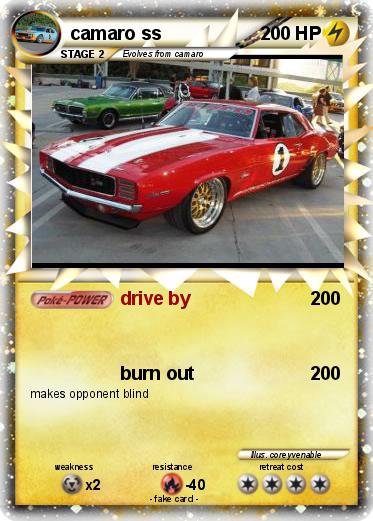 Pokemon camaro ss
