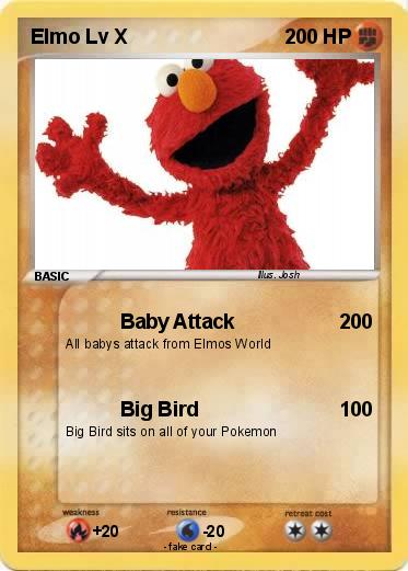 Pokemon Elmo Lv X