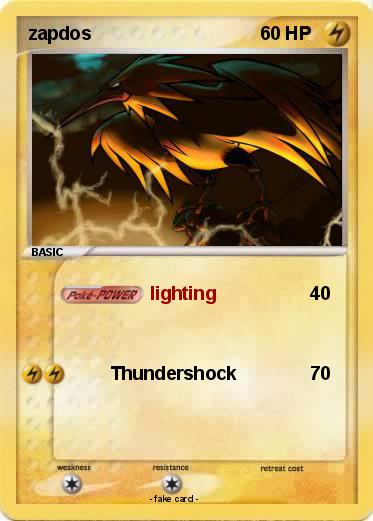 Pokemon zapdos