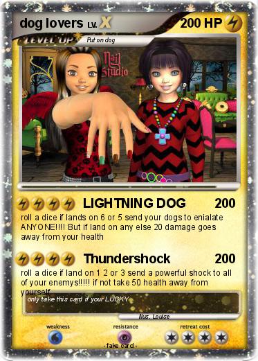 Pokemon dog lovers