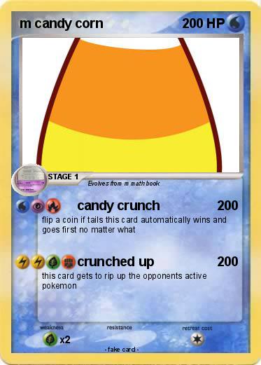 Pokemon m candy corn