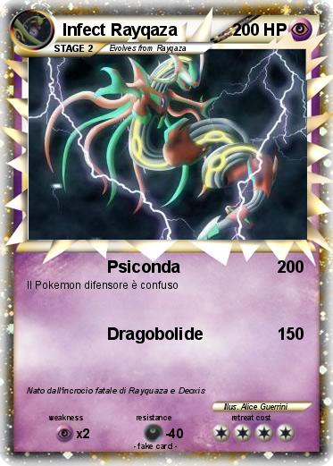 Pokemon Infect Rayqaza