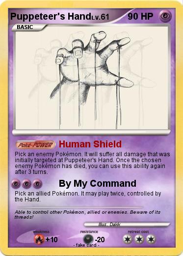 Pokemon Puppeteer's Hand