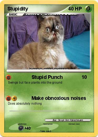 Pokemon Stupidity