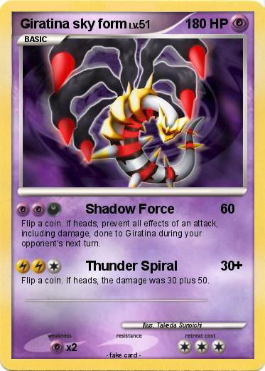 Pokemon Giratina sky form