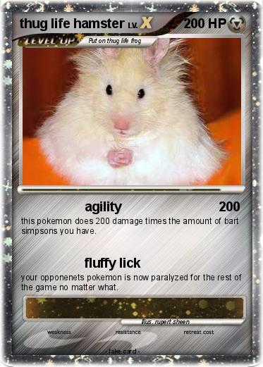 Pokemon thug life hamster