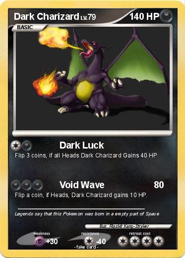 Pokemon Dark Charizard