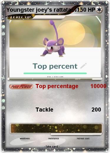 Pokemon Youngster joey's rattata