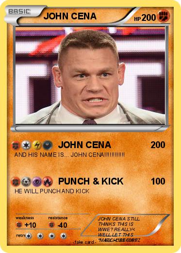 Pokemon JOHN CENA