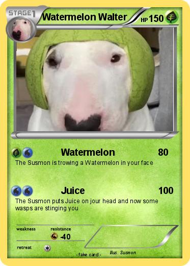 Pokemon Watermelon Walter