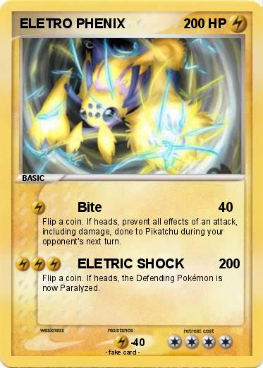 Pokemon ELETRO PHENIX