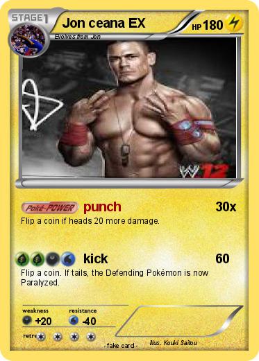 Pokemon Jon ceana EX