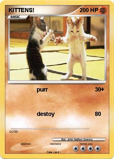 Pokemon KITTENS!