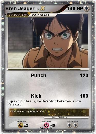 Pokemon Eren Jeager
