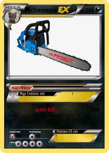Pokemon chainsaw