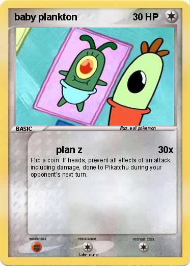 Pokemon baby plankton