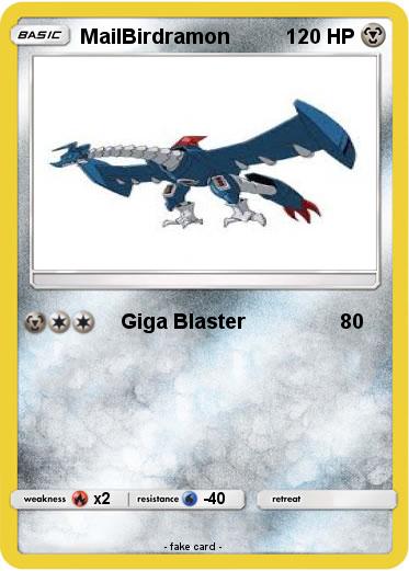 Pokemon MailBirdramon