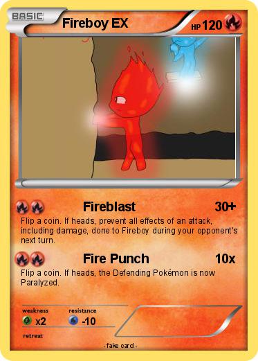 Pokemon Fireboy EX