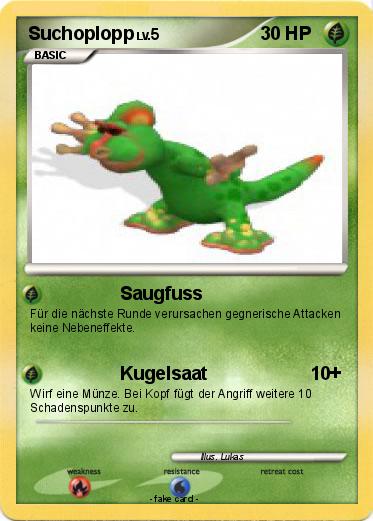 Pokemon Suchoplopp