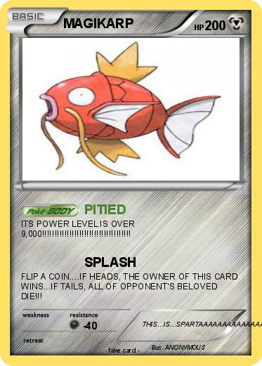 Pokemon MAGIKARP