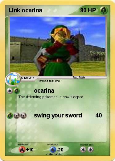 Pokemon Link ocarina