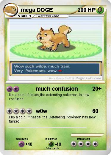 Pokemon mega DOGE