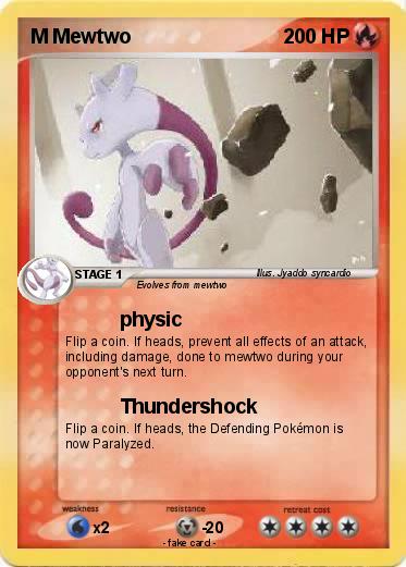 Pokemon M Mewtwo