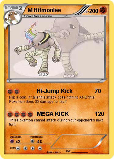 Pokemon M Hitmonlee