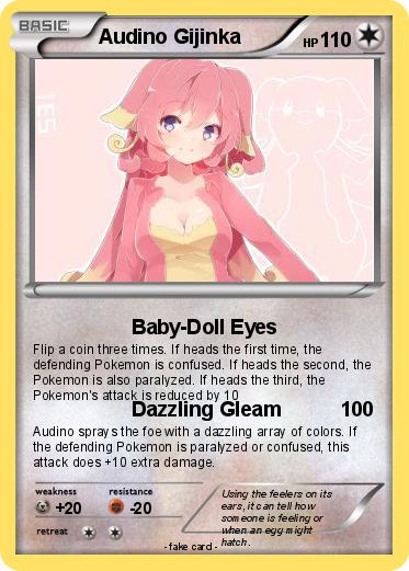Pokemon Audino Gijinka