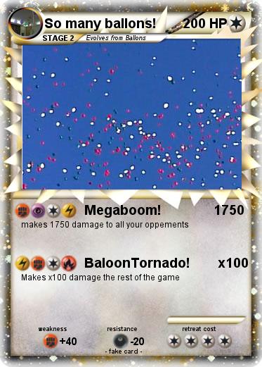 Pokemon So many ballons!