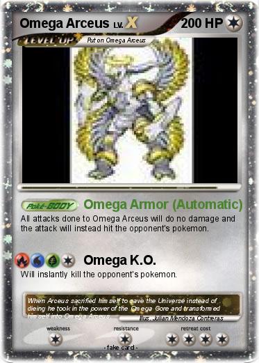 Pokemon Omega Arceus