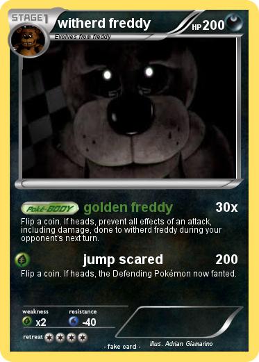 Pokemon witherd freddy