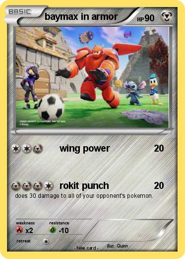 Pokemon baymax in armor