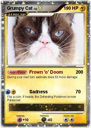 Pokemon Grumpy Cat