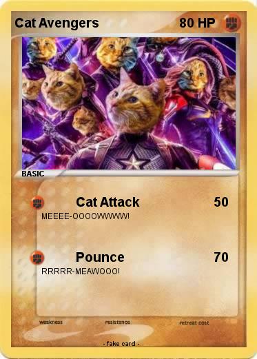 Pokemon Cat Avengers