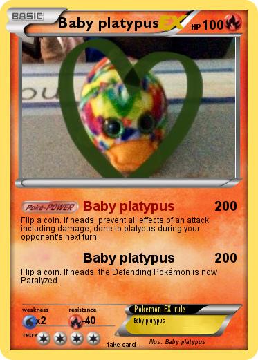 Pokemon Baby platypus