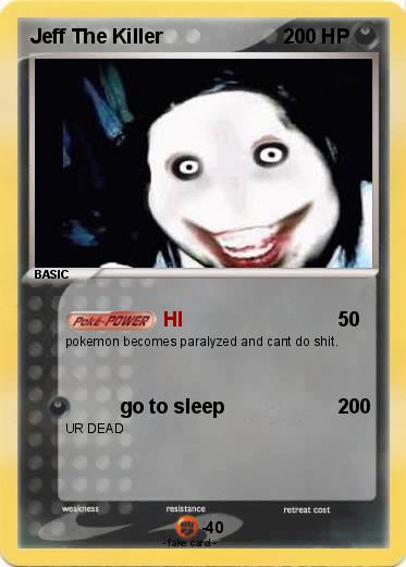 Pokemon Jeff The Killer