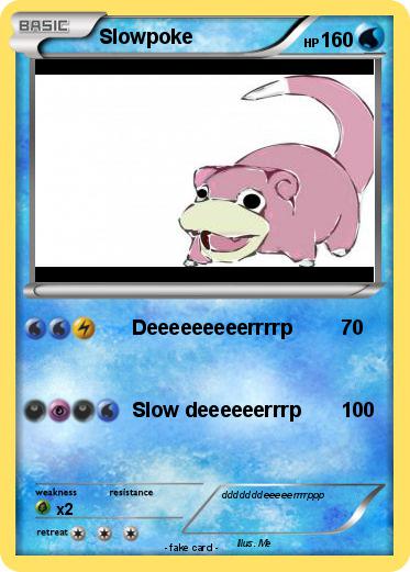 Pokemon Slowpoke
