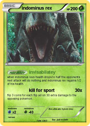 Pokemon indominus rex