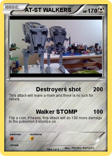 Pokemon AT-ST WALKERS