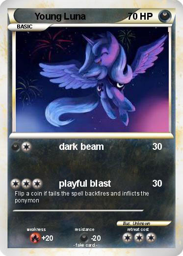 Pokemon Young Luna