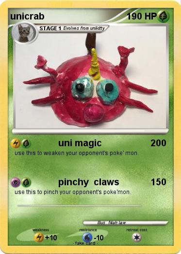 Pokemon unicrab