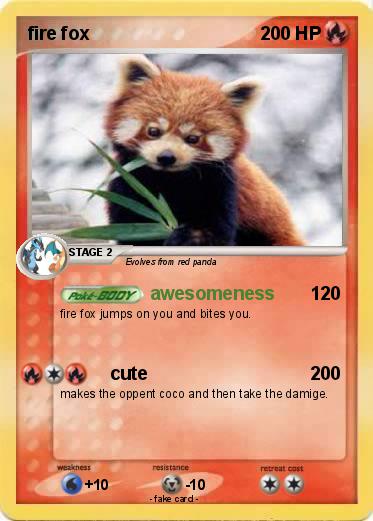 Pokemon fire fox