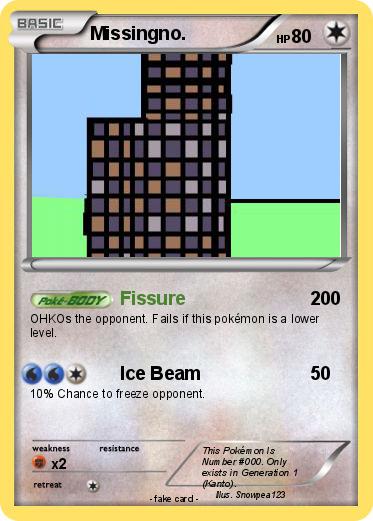 Pokemon Missingno.